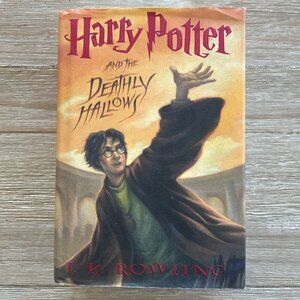 Harry Potter and the Deathly Hallows 2007 First Edition Hardcover